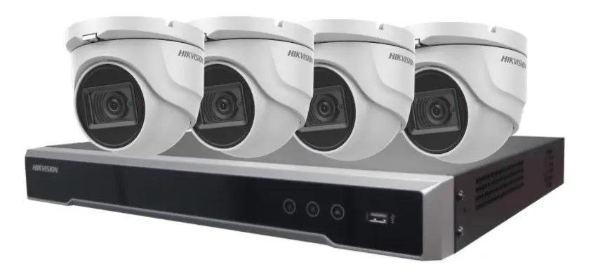 Dome CCTV system and hardrive