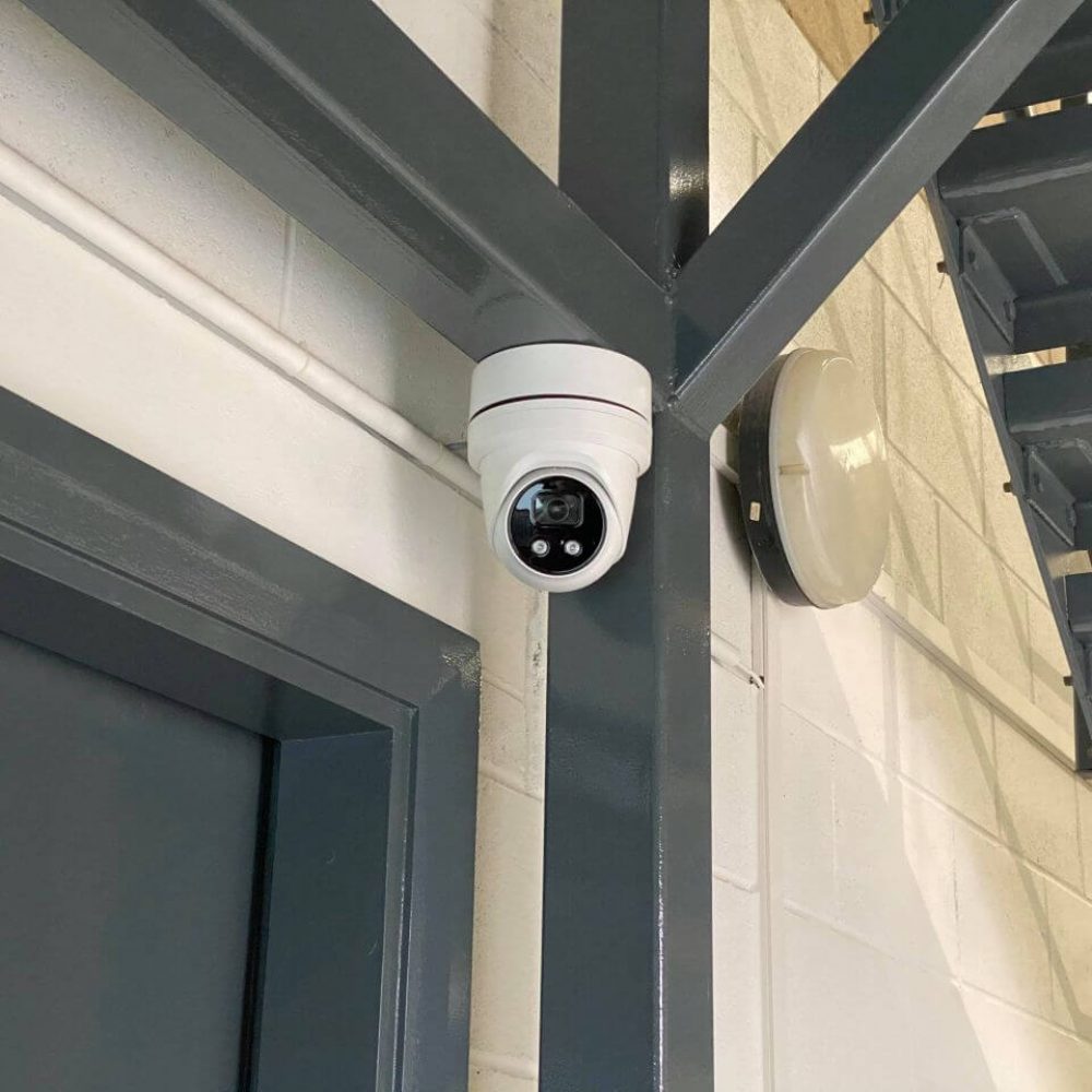 Warehouse CCTV Case Study Internal Bullet Camera